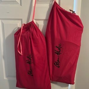Glam-Aholic tote bags